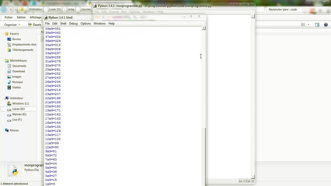 Tutoriel Python - Les boucles #4