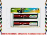 Silicon Power 16GB (2x8GB) DDR3 SDRAM 1600 MHz (PC3 12800) 240-Pin Desktop Memory SP016GBLTU160ND2