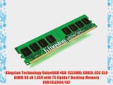 Kingston Technology ValueRAM 4GB 1333MHz DDR3L ECC CL9 DIMM SR x8 1.35V with TS Elpida F Desktop