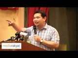 Rafizi Ramli: Hanya Orang Yang Kurang Cerdik Takut Dengan Rakyat & Menggunakan Akta Hasutan