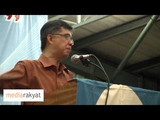 Tian Chua: Sumbangan Untuk Membangunkan Ekonomi, Tak Ada Besar & Kecil, Tak Ada Yang Berat & Ringan