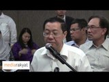 Lim Guan Eng: TS Khalid Ibrahim Has Lost The Support Of The Majority Of The Selangor Assembly