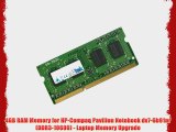 4GB RAM Memory for HP-Compaq Pavilion Notebook dv7-6b91nr (DDR3-10600) - Laptop Memory Upgrade