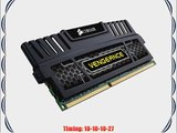 Corsair Vengeance 12GB (3x4GB) DDR3 2000 MHz (PC3 16000) Desktop Memory (CMZ12GX3M3A2000C10)