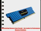 Corsair Vengeance Blue 16GB (4x4GB)  DDR3 1600 MHz (PC3 12800) Desktop Memory (CML16GX3M4A1600C9B)