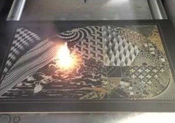 Ultra Modern Art Using Lasers