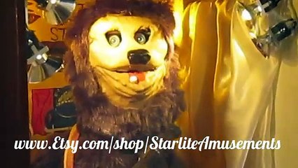 Showbiz Pizza Place Machine - Game Token Operated Billy-Bob