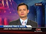 Entrevista con Juan Carlos Hidalgo en CNN en Español sobre crisis en Honduras