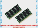 4GB 2x2GB Ram memory for Dell Inspiron for 1520 1521 Xps M1210 M1330 M1710 M2010