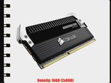 Corsair Dominator Platinum 16GB (2 x 8GB) DDR3 1600MHz C7 Memory Kit CMD16GX3M2A1600C7