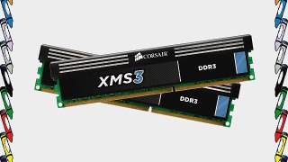 Corsair XMS3 4GB (2x2GB) DDR3 1600 MHz (PC3 12800) Desktop Memory (CMX4GX3M2B1600C9)