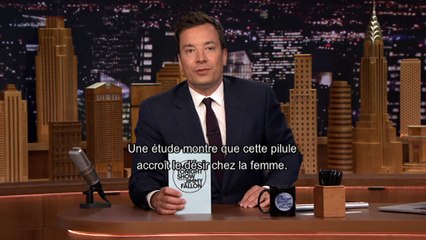 Jimmy Fallon présente "Pour ou Contre" le viagra féminin ? - Tonight Show du 10/06 sur MCM !