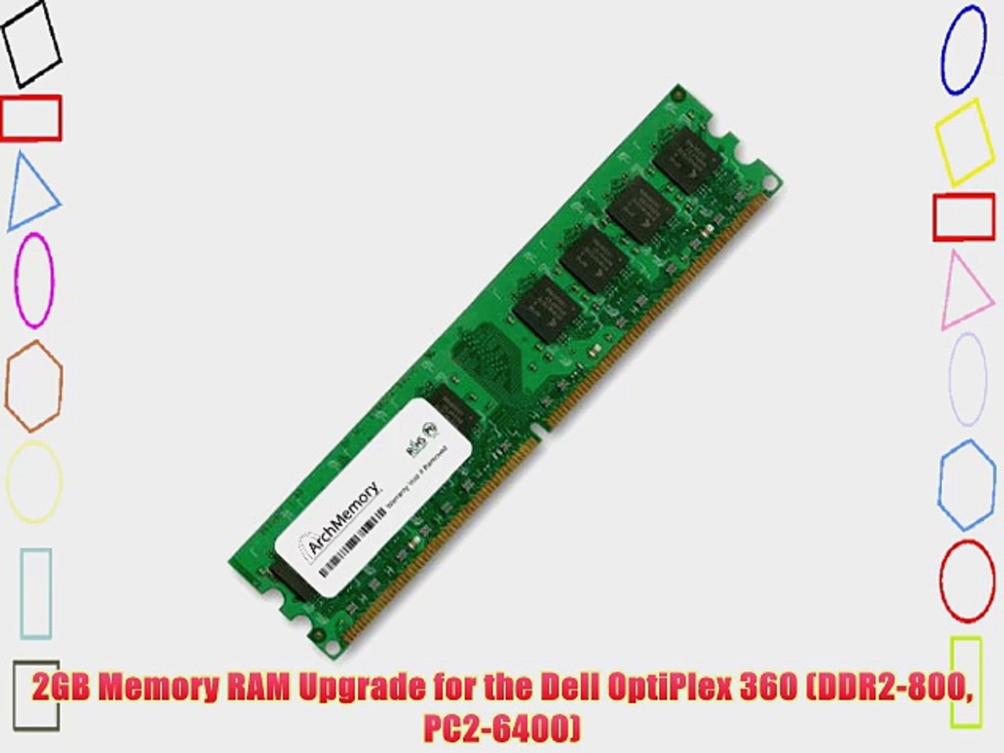 2GB Kit 2x1GB Memory RAM Upgrade for the Dell Precision 360