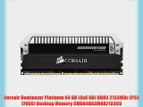 Corsair Dominator Platinum 64 GB (8x8 GB) DDR3 2133MHz (PC3 17066) Desktop Memory CMD64GX3M8A2133C9