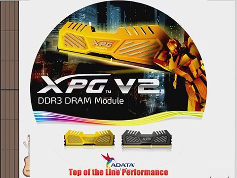 ADATA USA XPG V2 Series 8GB DDR3 1600 PC3 12800 (4GBx2) Kit AX3U1600W4G9-DMV