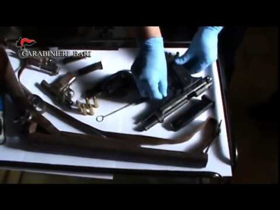 Putignano (BA) - Scoperte armi (11.06.15)