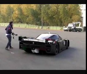 FERRARI ENZO FXX BURNOUT  ! ! ! $4 Mill Car ! ! !