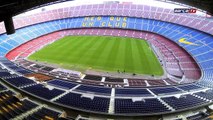 Timelapse of the Camp Nou during FC Barcelona v Real Madrid