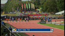 Athletics - men's 100m T38 final - 2013 IPC Athletics World Championships, Lyon