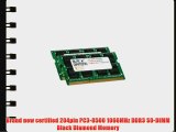 8GB 2X4GB Memory RAM for Dell Studio Laptop XPS 1640 204pin 1066MHz PC3-8500 DDR3 SO-DIMM Black