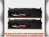 G.SKILL Sniper Series 8GB (2 x 4GB) 240-Pin DDR3 SDRAM 2133 (PC3 17000) Desktop Memory F3-17000CL9D-8GBSR