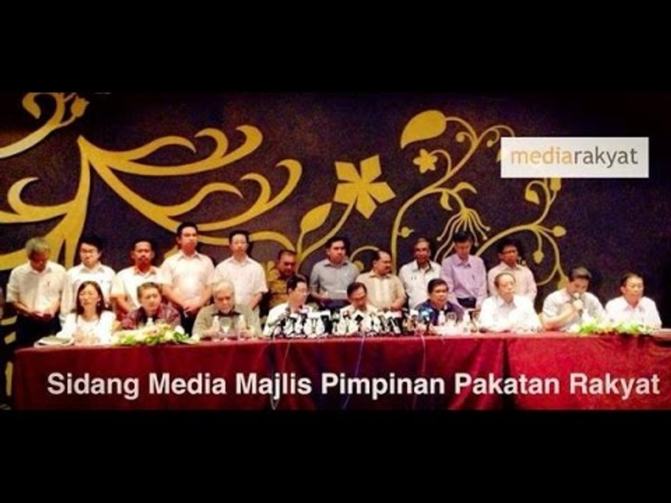 Anwar Ibrahim: Pakatan Rakyat Menamakan Dr Wan Azizah Sebagai Calon Menteri Besar Baru Selangor