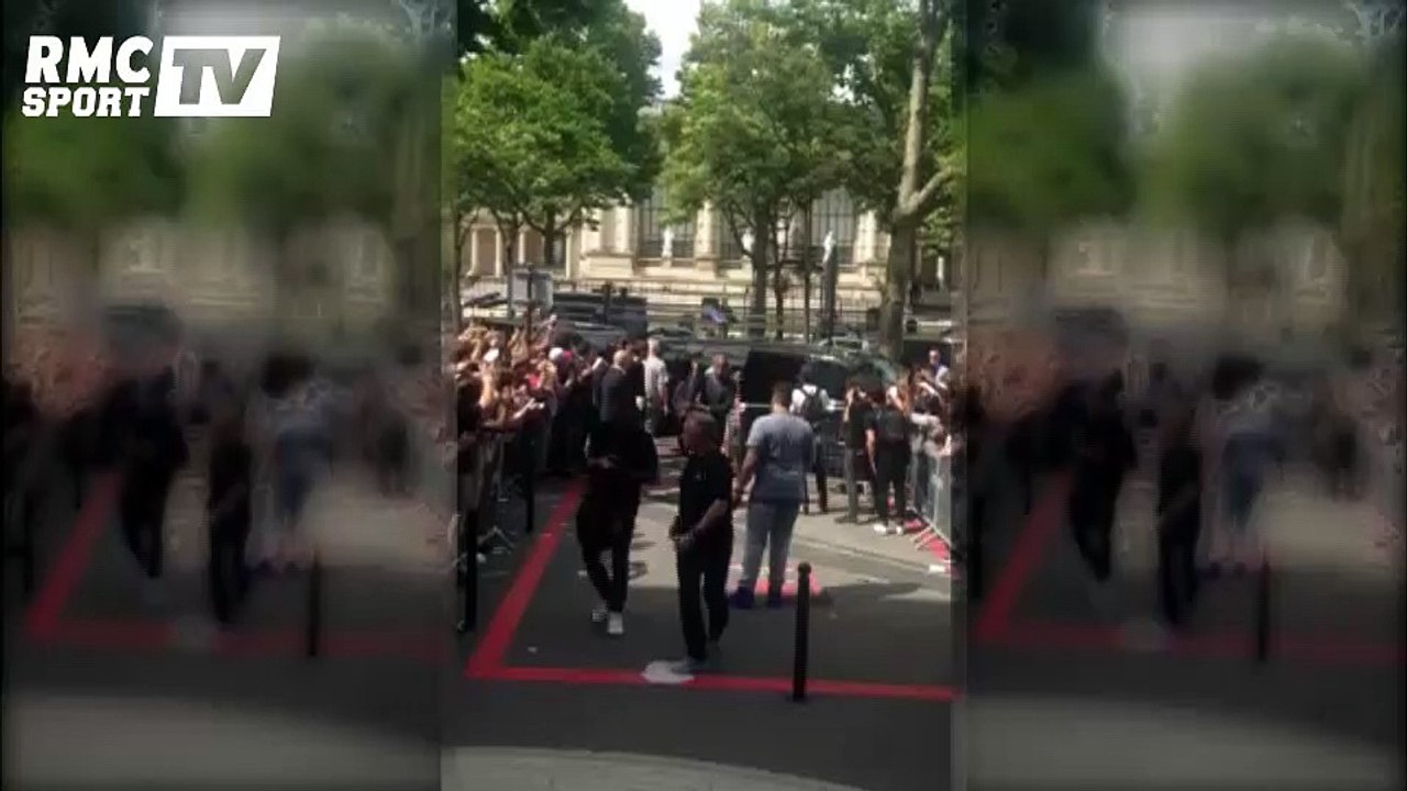 L'arrivée de Michael Jordan au palais de Tokyo