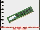 8GB RAM Memory for HP-Compaq HP Pro 6200 (Small Form Factor) (DDR3-10600 - Non-ECC)