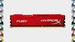 Kingston HyperX FURY 16GB Kit (2x8GB) 1600MHz DDR3 CL10 DIMM - Red (HX316C10FRK2/16)