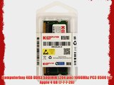 Komputerbay 4GB DDR3 SODIMM (204 pin) 1066Mhz PC3 8500 for Apple 4 GB (7-7-7-20)