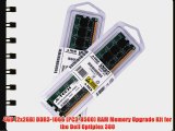 4GB [2x2GB] DDR3-1066 (PC3-8500) RAM Memory Upgrade Kit for the Dell Optiplex 380 (Genuine