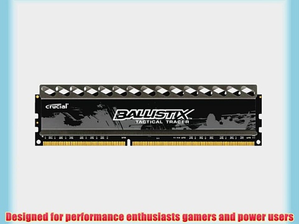 Crucial Ballistix Tactical Tracer 4GB Single DDR3 1866 MT/s (PC3-14900) CL9 @1.5V UDIMM 240-Pin