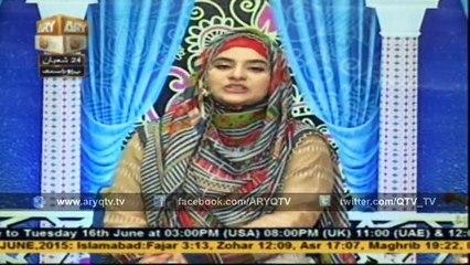 SANA-E-SARKAR 12th June 2015