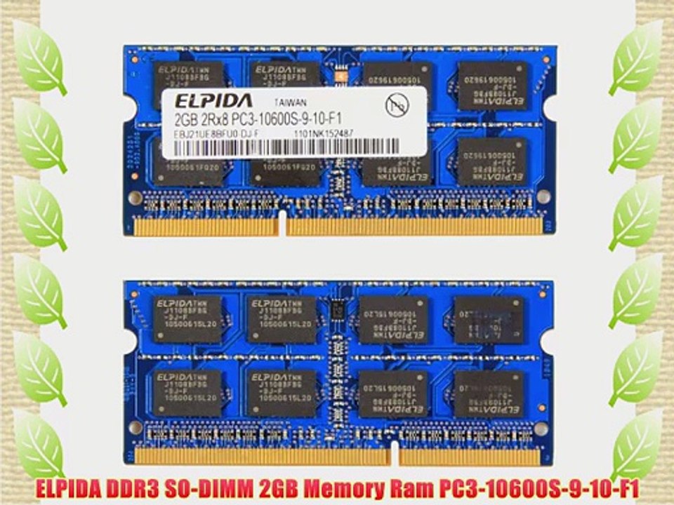 2GB RAM Memory Upgrade for the Dell Latitude E4200 and E4300 DDR3-1066, PC3-8500, SODIMM 