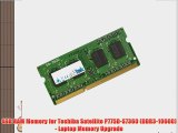 4GB RAM Memory for Toshiba Satellite P775D-S7360 (DDR3-10600) - Laptop Memory Upgrade