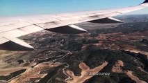 Continental Airlines 757 Landing Madrid Barajas