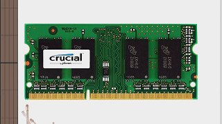 Crucial 4GB Single DDR3 1333 MT/s (PC3-10600) CL9 204-Pin 1.35V/1.5V SODIMM Memory For Mac