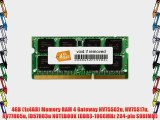 4GB (1x4GB) Memory RAM 4 Gateway NV75S02u NV75S17u NV77H05u ID57H03u NOTEBOOK (DDR3-1066MHz