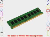 Kingston 4GB 1066MHz DDR3 DIMM Desktop Memory With Thermal Sensor For Select Mac Pro's (KTA-MP1066/4G)