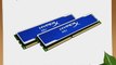 Kingston Hyper X Blu 8 GB (2x4GB Modules) 1600MHz DDR3 Non-ECC CL9 XMP Desktop Memory - KHX1600C9D3B1K2/8GX