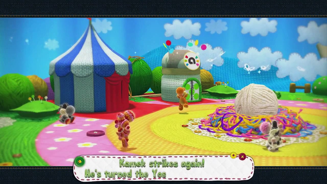 YOSHI'S WOOLLY WORLD - Its so fluffy! Trailer (HD)