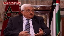 Entretien avec Mahmoud Abbas president palestinien au Maroc