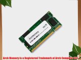 2GB Memory RAM for Toshiba Satellite L455-S5975 by Arch Memory