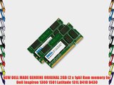 NEW DELL MADE GENUINE ORIGINAL 2GB (2 x 1gb) Ram memory for Dell Inspiron 1300 1501 Latitude