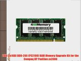 2GB [2x1GB] DDR-266 (PC2100) RAM Memory Upgrade Kit for the Compaq HP Pavilion ze2000