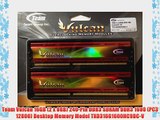 Team Vulcan 16GB (2 x 8GB) 240-Pin DDR3 SDRAM DDR3 1600 (PC3 12800) Desktop Memory Model TXD316G1600HC9DC-V