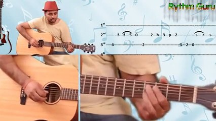 Kabira -Yeh Jawani Hai Deewani - Arijit Singh - Unplugged - Easy Guitar Lesson For Beginners