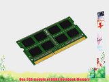 Kingston ValueRAM 2GB 1066MHz DDR3 Non-ECC CL7 SODIMM Single Rank x8 Notebook Memory