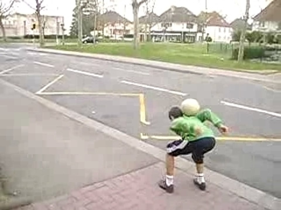 en mode football de rue