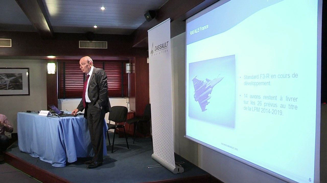 Conférence de presse - Le Bourget 2015 - Dassault Aviation